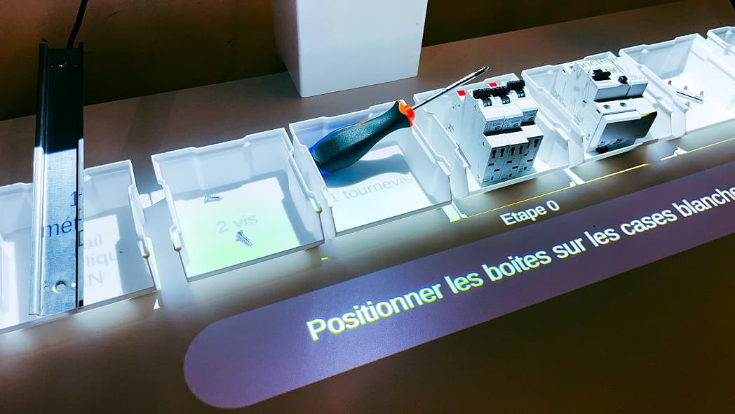 Projection system guidance